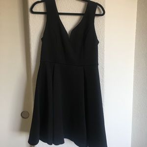 Simple black dress